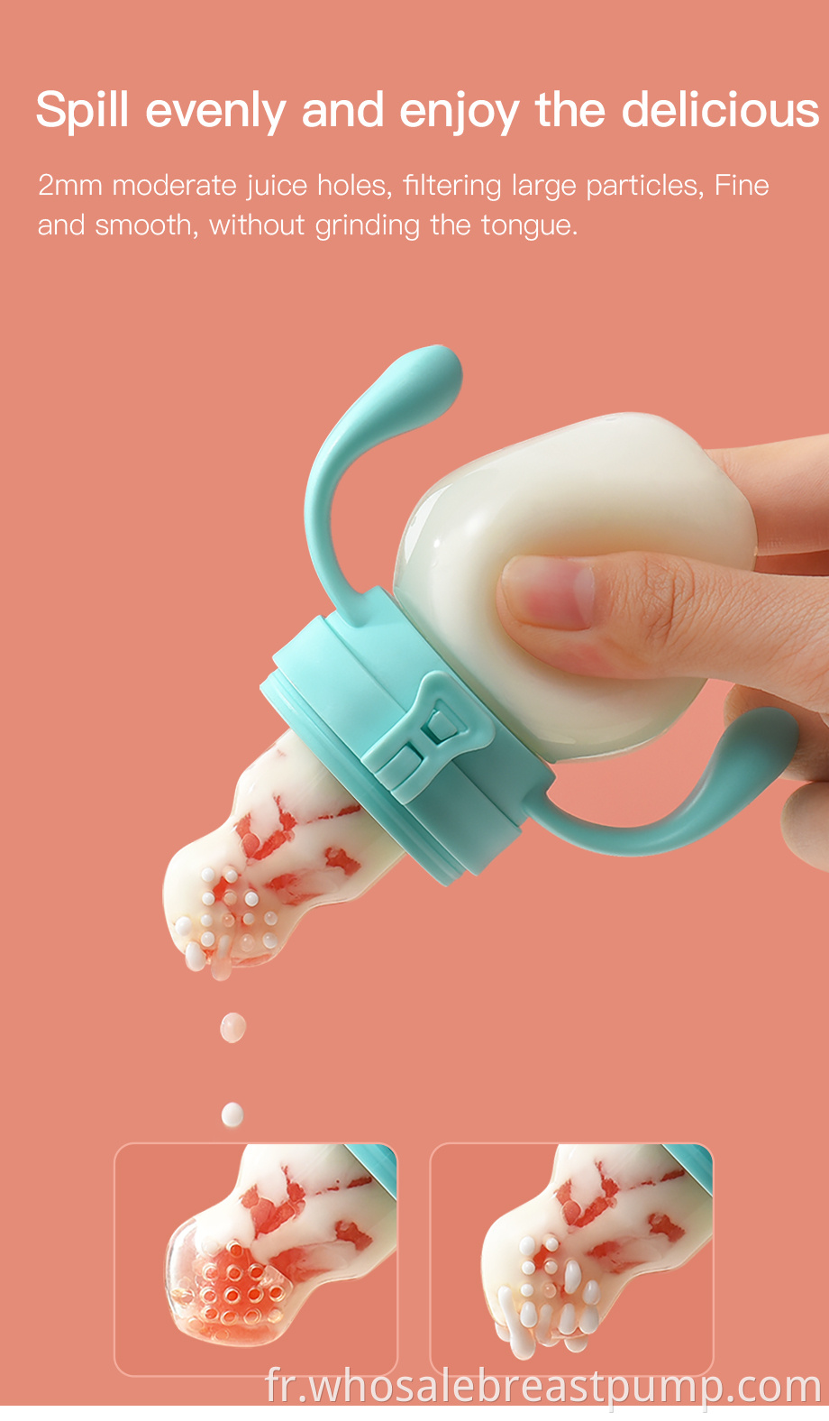 Baby Silicone Food Feeder